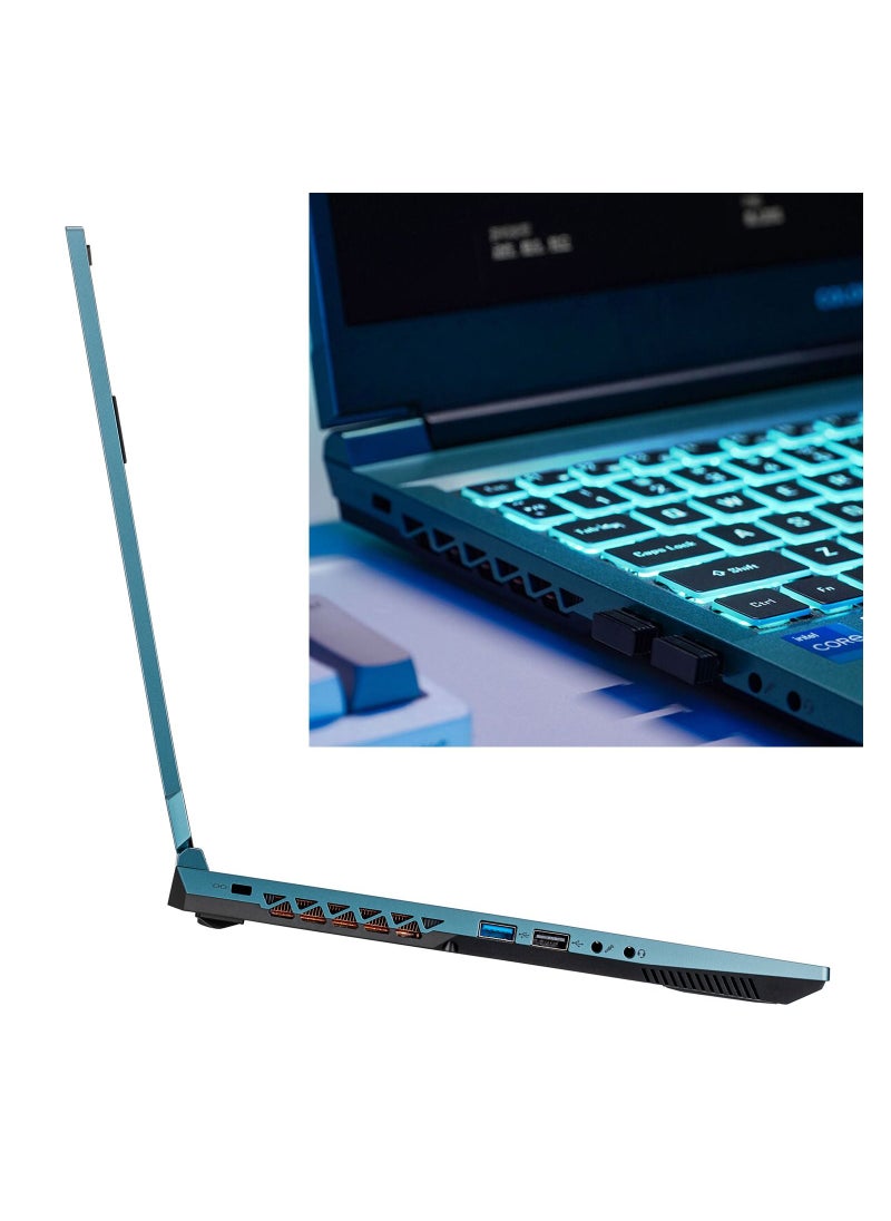 Colorful - COLORFUL X15 Gaming Laptop 15.6IN FHD 144Hz Display, Intel Core i7-12700H, NVIDIA GeForce RTX 3050TI 4GB Graphics, 16GB DDR4-3200 RAM, 512GB SSD, Backlit Keyboard, Webcam, Windows 11 Home, Blue - Image 1