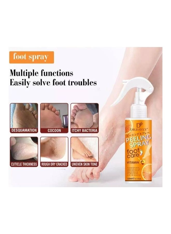 DR. DAVEY Vitamin C Foot Care Peeling Spray Clear 120ml - Image 2