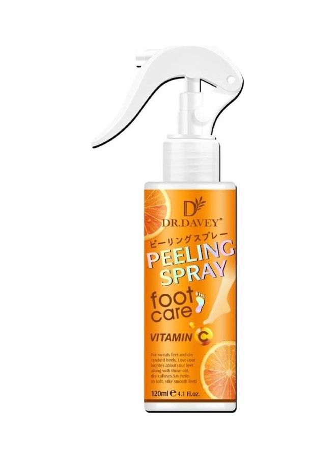 DR. DAVEY Vitamin C Foot Care Peeling Spray Clear 120ml - Image 1