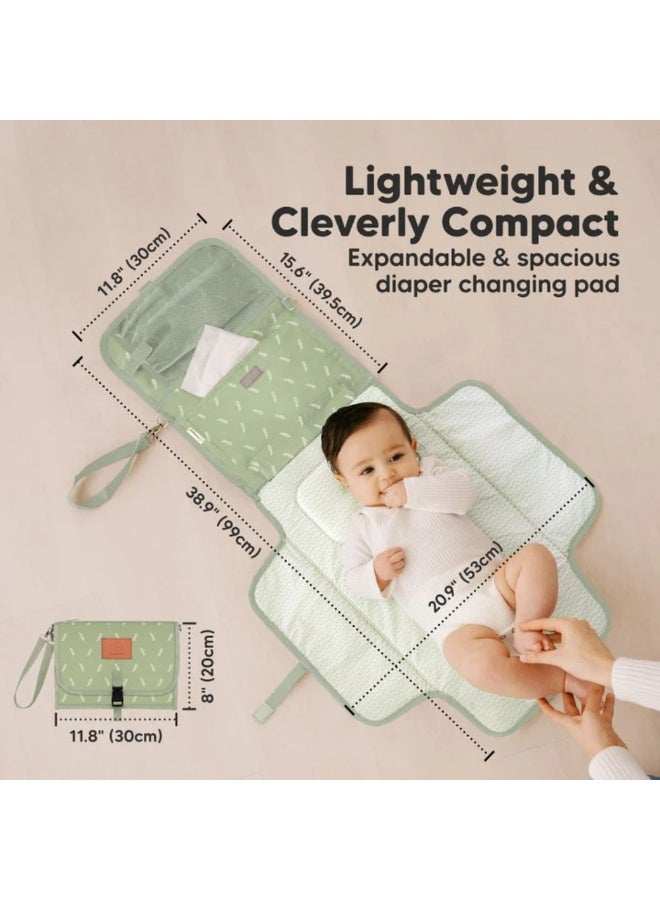 KeaBabies حصيرة تغيير الحفاضات EZEE (أكاسيا) - Image 4