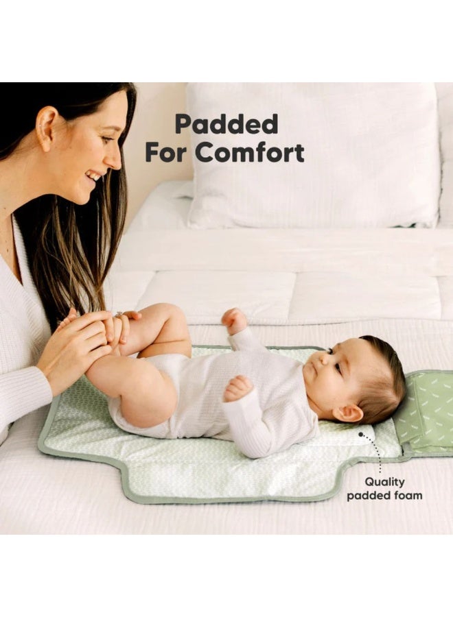 KeaBabies حصيرة تغيير الحفاضات EZEE (أكاسيا) - Image 3