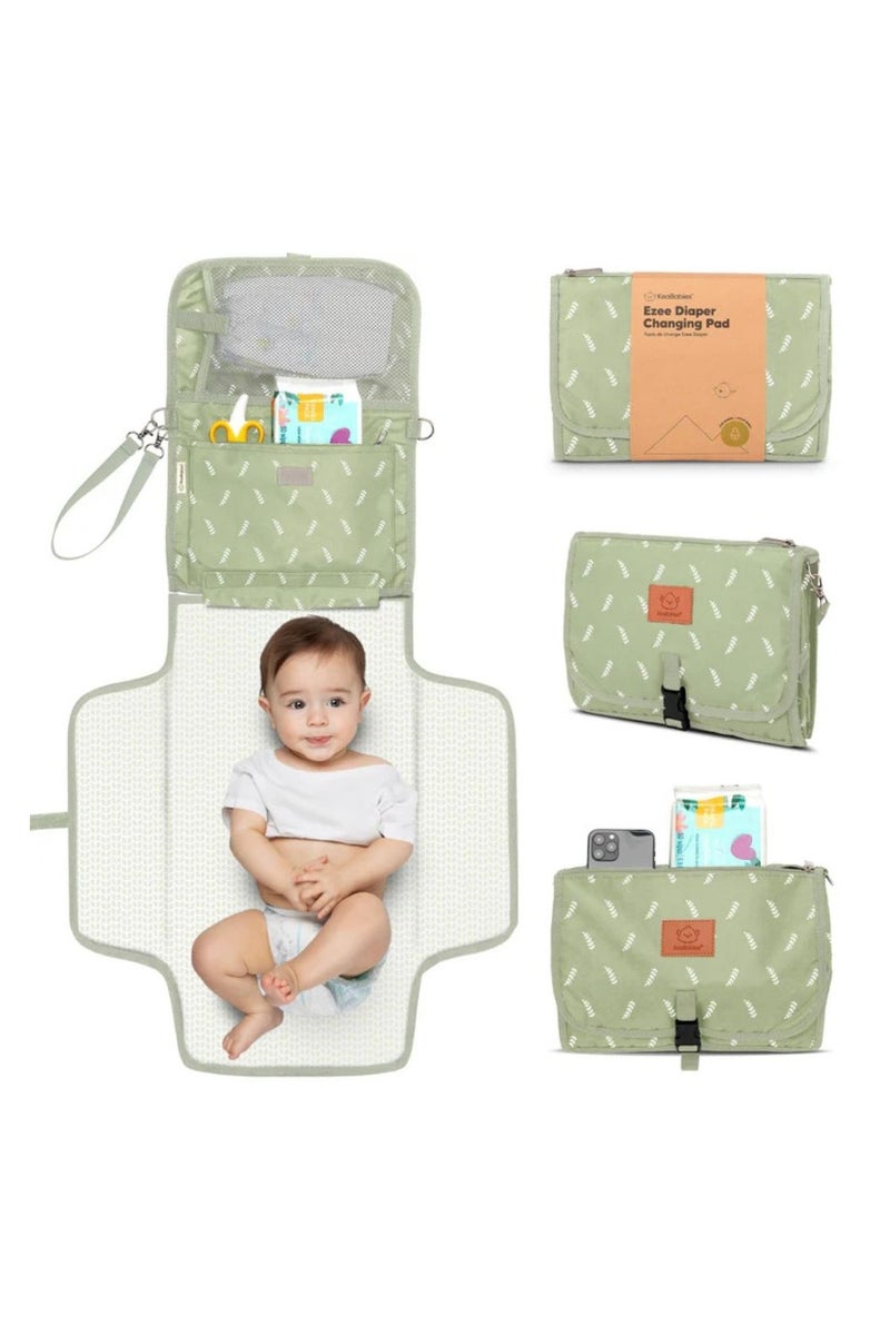 KeaBabies حصيرة تغيير الحفاضات EZEE (أكاسيا) - Image 1
