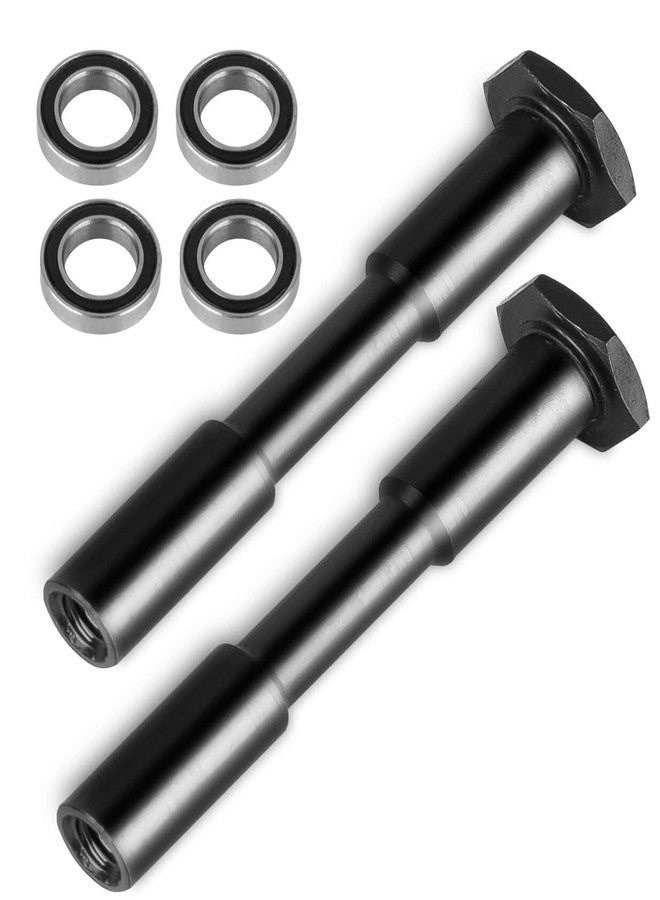 ARRCat Steel Steering Post Upgrades Part for 1/7 Big Rock/Felony/Fireteam/Infraction/Limitless/Mojave 6S,1/8 Kraton/Notorious/Outcast/Talion/Typhon 6S RC Monster Truck,(Replace #ARA340186) - Image 2