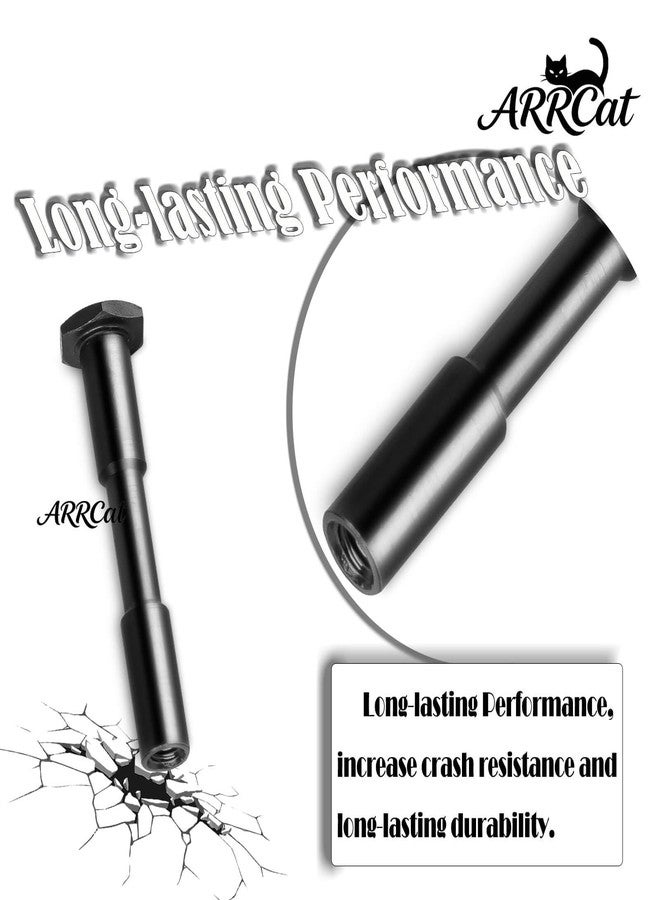 ARRCat Steel Steering Post Upgrades Part for 1/7 Big Rock/Felony/Fireteam/Infraction/Limitless/Mojave 6S,1/8 Kraton/Notorious/Outcast/Talion/Typhon 6S RC Monster Truck,(Replace #ARA340186) - Image 5
