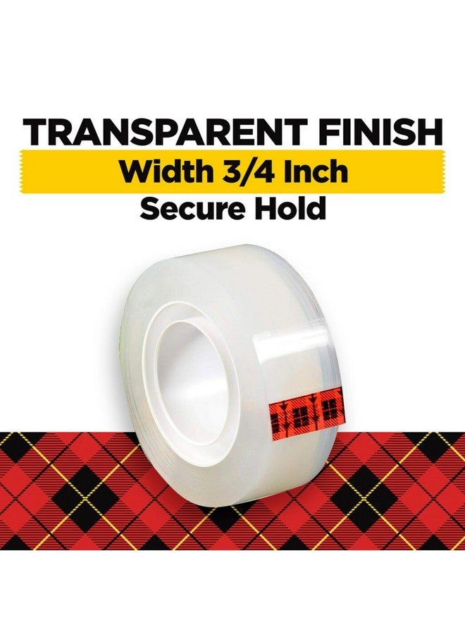 Scotch  Super-Hold Tape, 10 Rolls, Transparent Finish, 50% More Adhesive, Trusted Favorite, 3/4 X 1000 Inches, Boxed (700K10) - Image 3