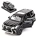 BDTCTK 132 Compatible for Lexus LX570 OffRoad in Luxury SUV Model Car Zinc Alloy Pull Back Toy car with Sound and Light for Kids Boy Girl GiftBlack - Image 3