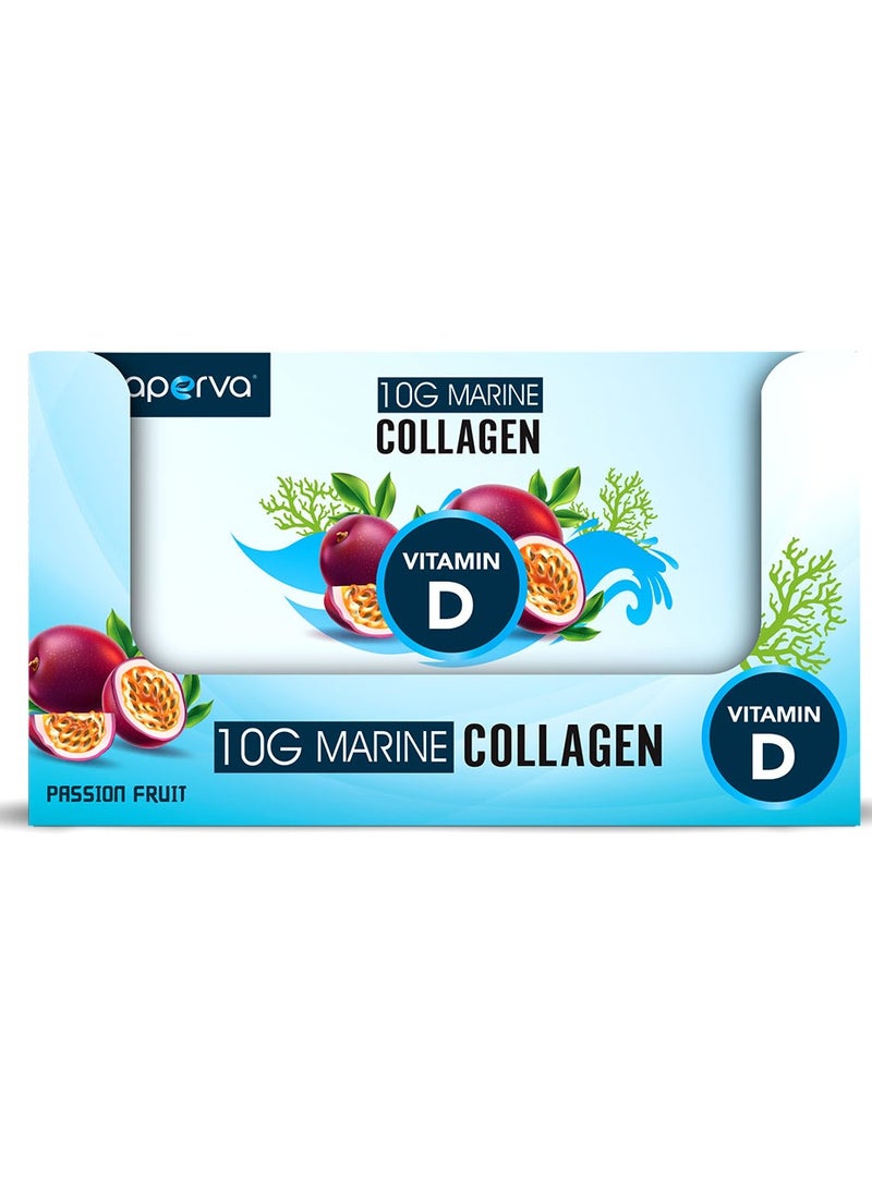 Laperva Collagen Passion Fruit Flavor - 60ml Box of 12 Shots 
