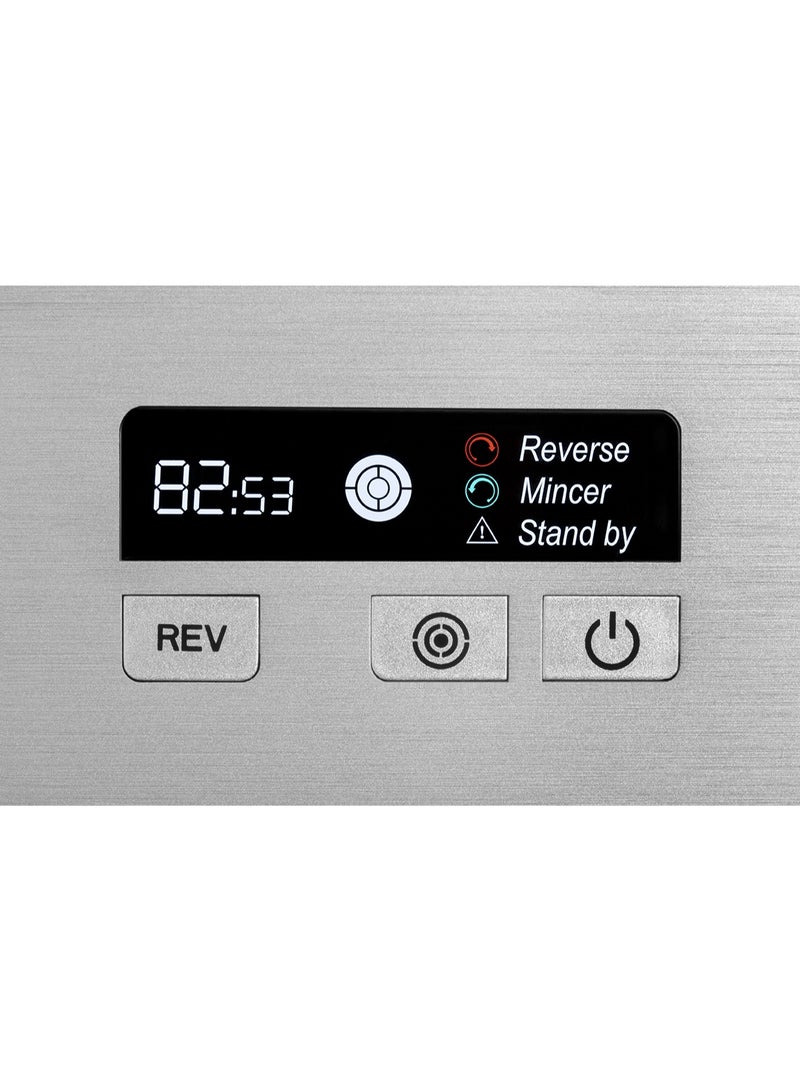 كاتلر Catler Electric Meat Grinder MG 800– Heavy-Duty Metal Body, Touch Control LCD Display, 3 Grinding Plates, - Image 5