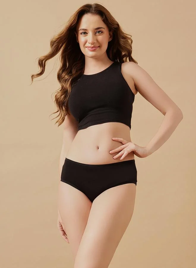 Clovia Mid Waist Hipster Panty - Cotton