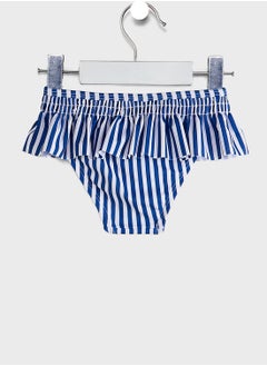 MANGO Infant Striped Ruffle Bikini Bottom  - Image 2