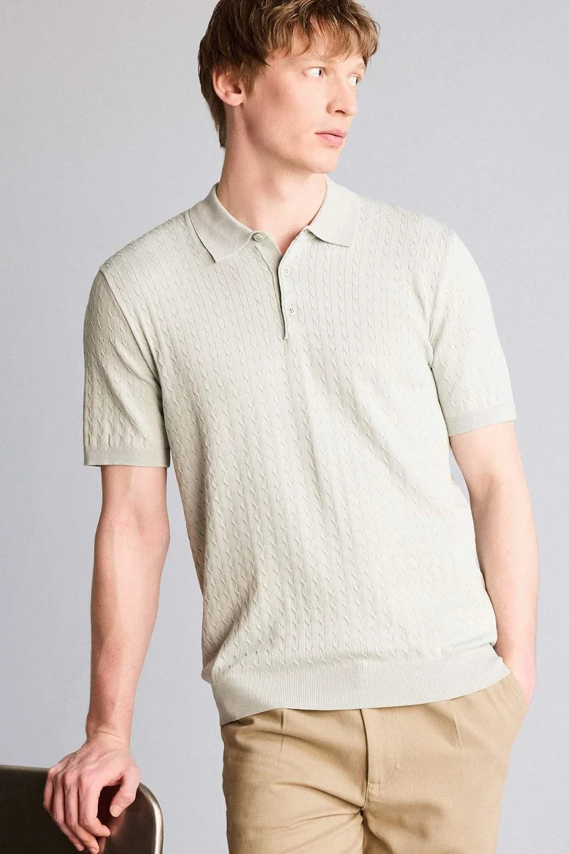 DeFacto Short Sleeve Polo T-Shirt
