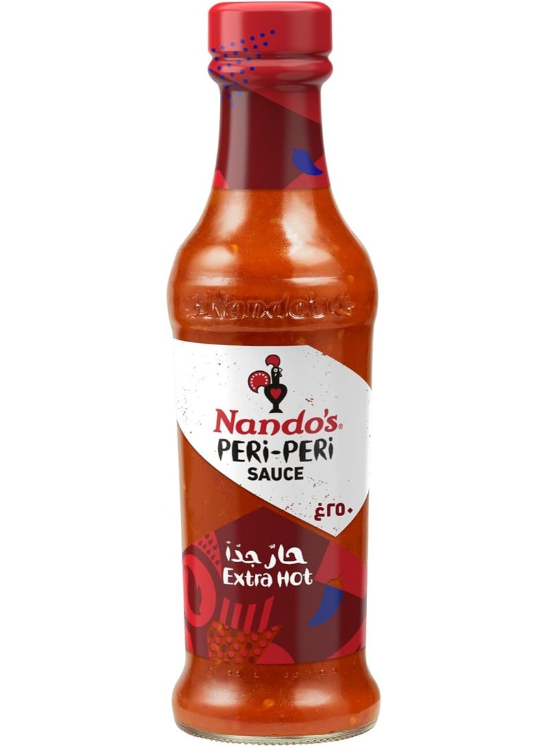 Nando's Extra Hot Peri-Peri Sauce 250grams - Image 2
