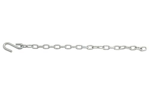 CE Smith - Class II Rating Safety Chain Set - S-Hook Chains for Boat Towing Safety - 2000-lb Capacity - Image 4