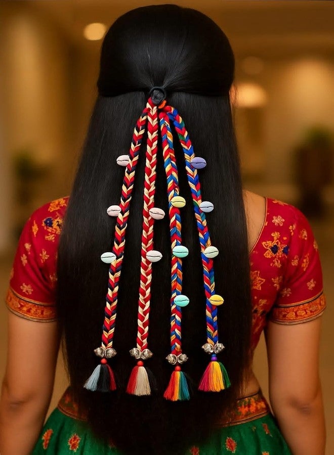 QUEBERS Navratri Hair Braids for Girls & Women - Image 3