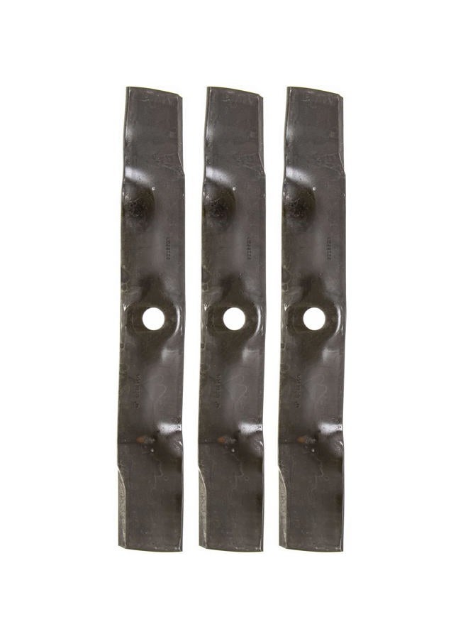 John Deere UC22009 Mower Blades 3-Pack 48" Deck GX 325 335 345 X 300 320 324 500 LT 180 Z 425 - Image 1
