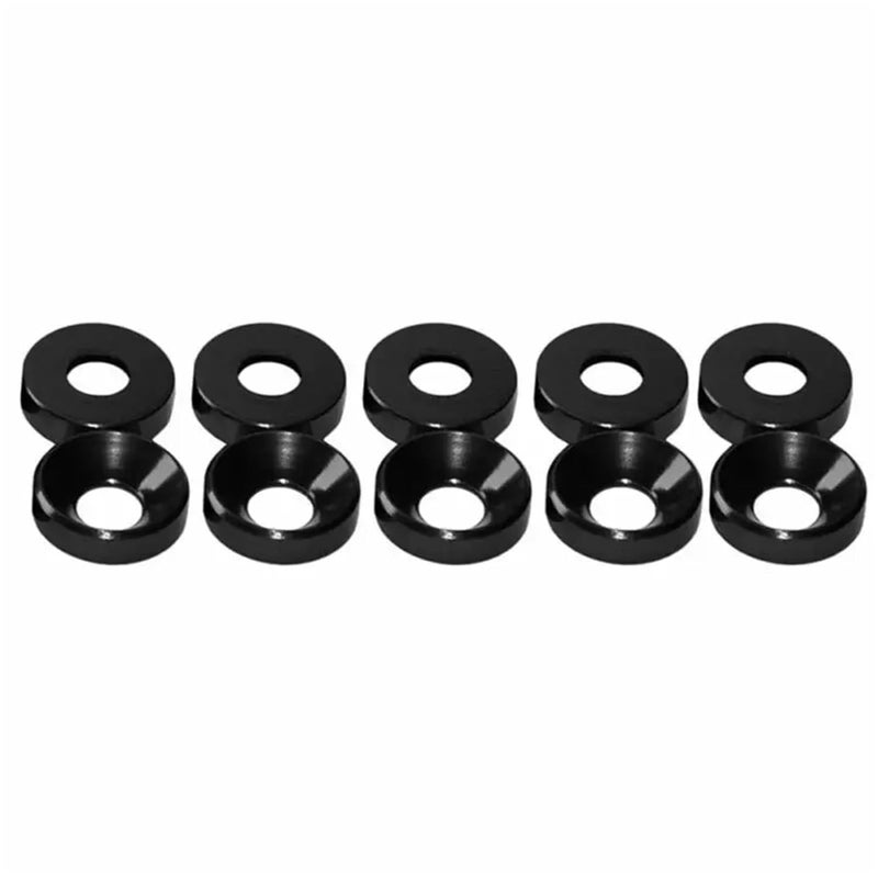 Countersunk Washer 100pcs Aluminum Colourful Anodized Countersunk Head Bolt Washers Gasket(Sapphire,M5) - Image 5