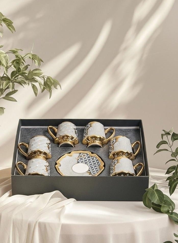MARS Q Turkish coffee cup set with saucers - Image 3