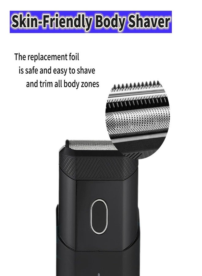 colorski شفرة فويل بديلة متوافقة مع مانسكيبيد ذا هانديمان، شفرات فويل لمشذب شعر الوجه المحمول للرجال (عبوة 2) - Image 4