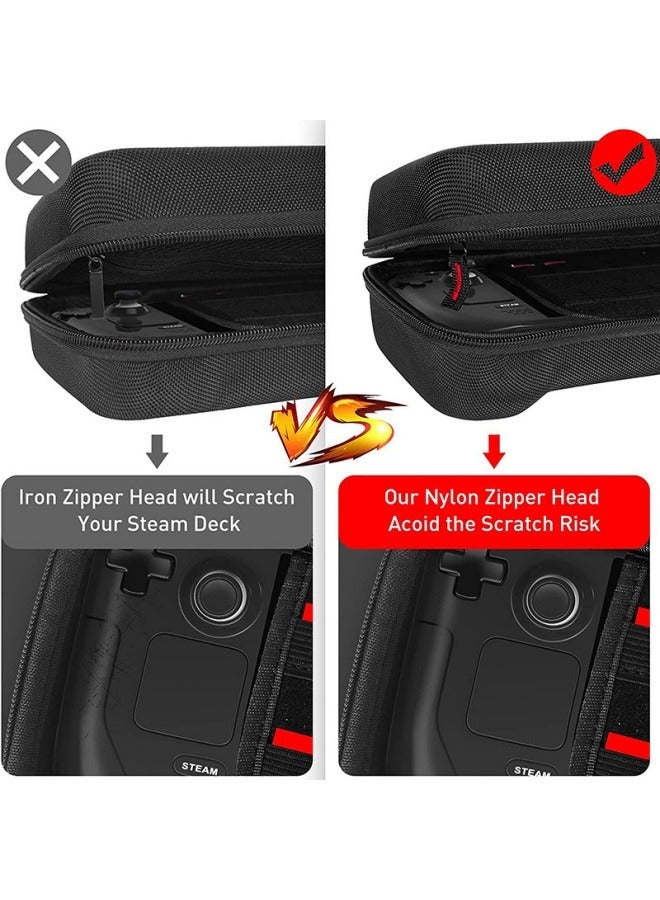 General Steam deck oled game console storage bag handheld portable EVA Oxford cloth hard bag waterproof protection bag  - Image 4