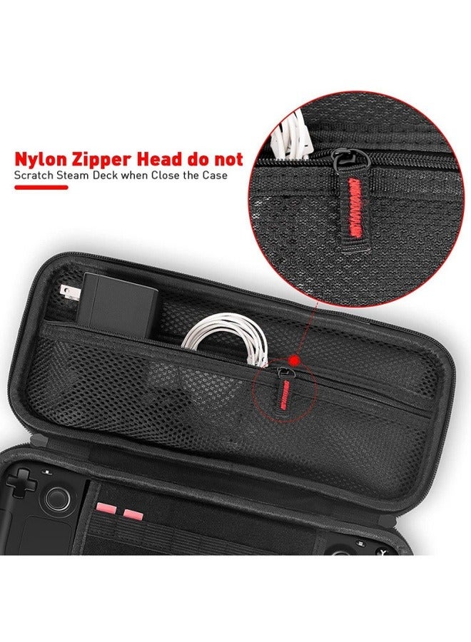 General Steam deck oled game console storage bag handheld portable EVA Oxford cloth hard bag waterproof protection bag  - Image 2
