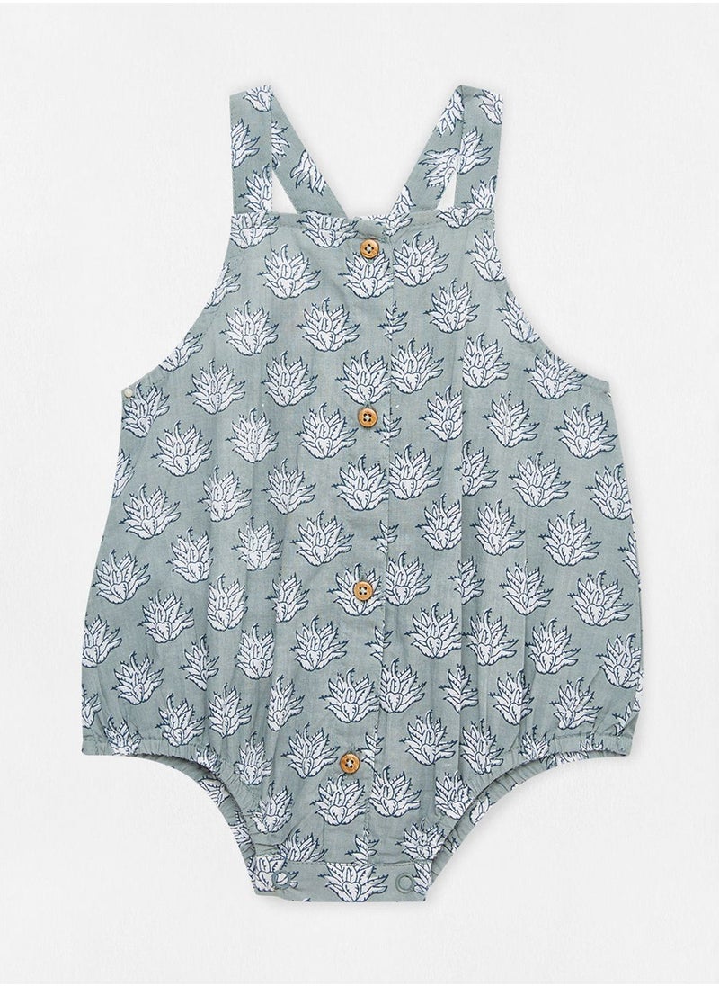 MANGO - Infant All-Over Print Romper - Image 1