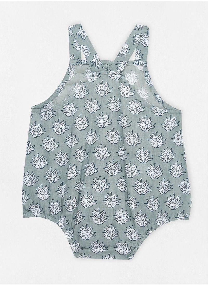 MANGO - Infant All-Over Print Romper - Image 1