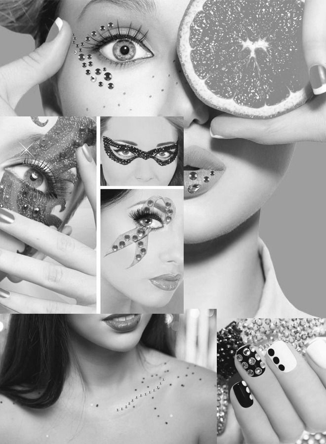 Crystal tattoo sticker for face and body - Image 3