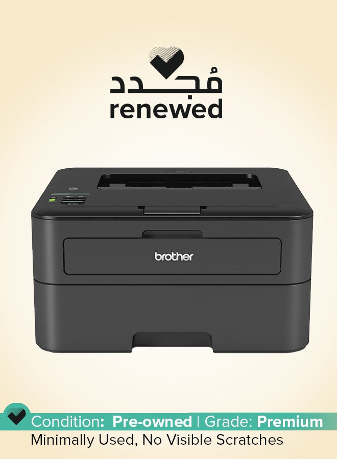 brother Renewed - Monochrome Laser Printer Black - Image 1