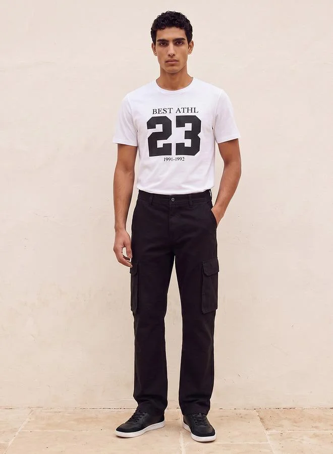 Splash FAV Denim Relaxed Fit Cargo Jeans