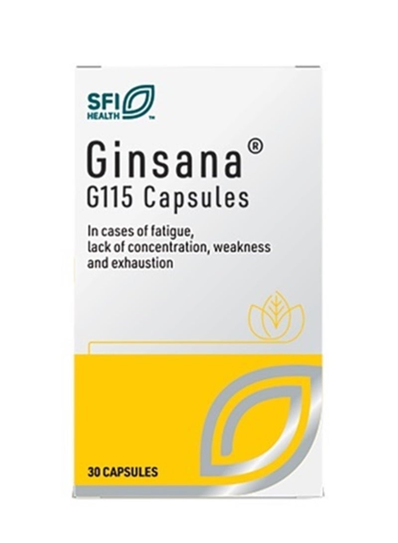 Ginsana G115 Capsules, 30 Capsules