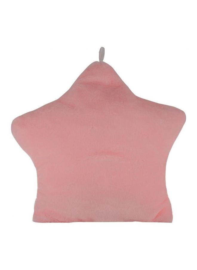 NIBEMINENT - Luminous LED Plush Pillow Cotton Pink/Black - Image 1