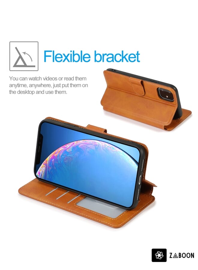 Zaboon Protective Case For iPhone 11 Shockproof PU + TPU Leather - Image 5