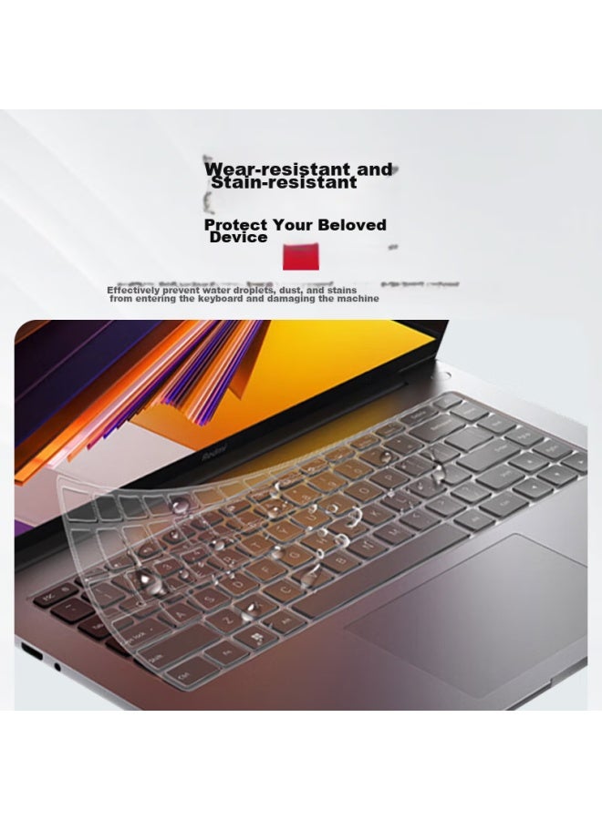 Jplayer Xiaomi Redmi Book 14 25/24/23 Model/pro14 25/24 Model Laptop Keyboard Protective Film, High Transparency Ultra-thin Film, Anti-dirt Waterproof Tpu - Image 2