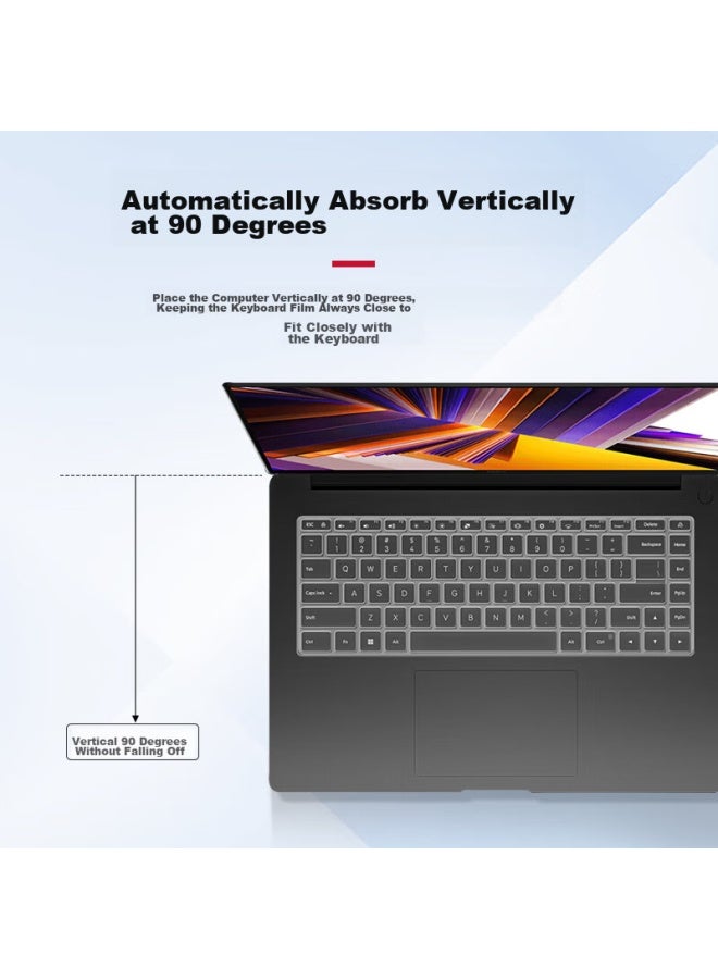Jplayer Xiaomi Redmi Book 14 25/24/23 Model/pro14 25/24 Model Laptop Keyboard Protective Film, High Transparency Ultra-thin Film, Anti-dirt Waterproof Tpu - Image 4