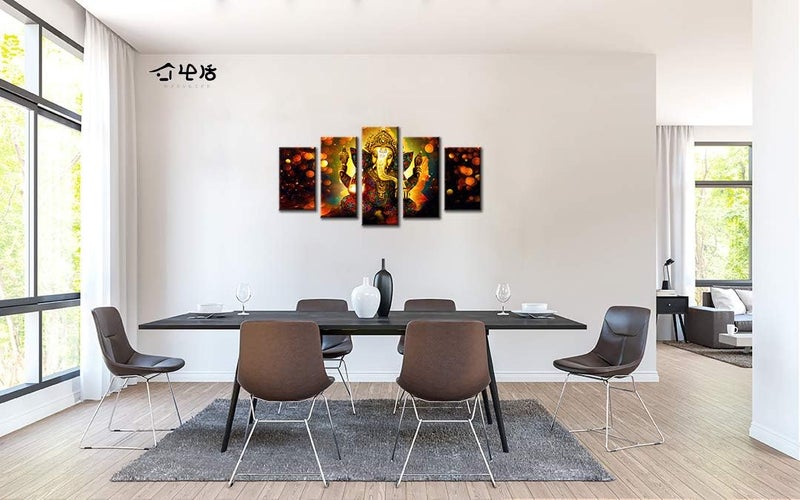 DJSYLIFE مجموعة قماش فن الجدار جانيسا من DJSYLIFE - Image 5