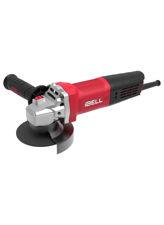 iBELL - IBELL Angle Grinder AG10-70, 850W, Copper Armature, Disc dia 100mm, 11000RPM with 1 Grinding Wheel & Guard… - Image 1
