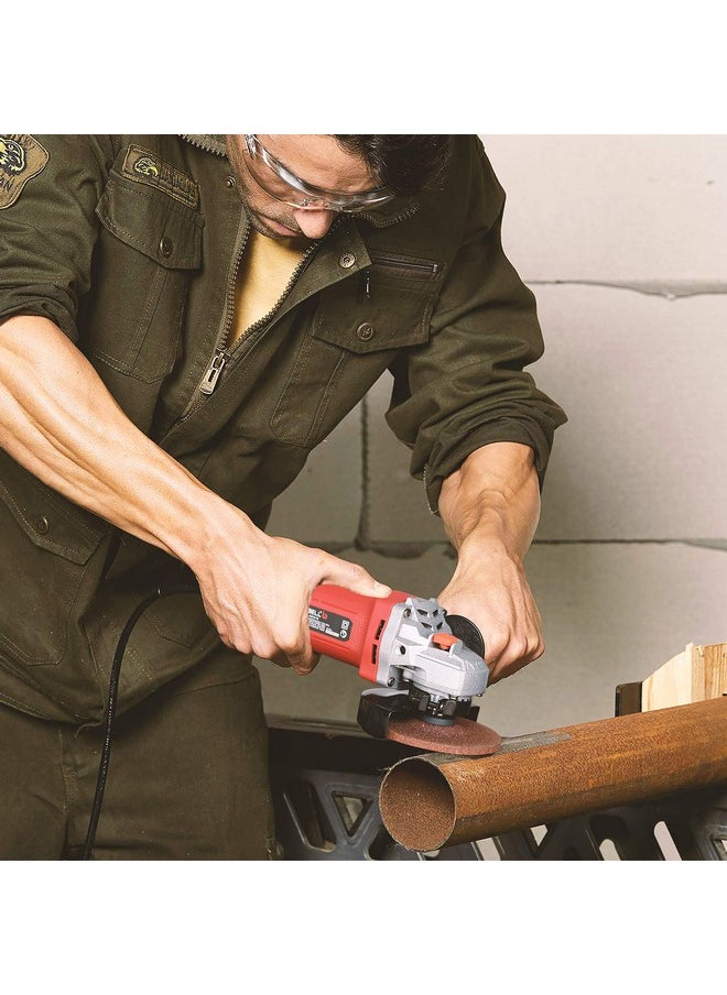 iBELL - IBELL Angle Grinder AG10-70, 850W, Copper Armature, Disc dia 100mm, 11000RPM with 1 Grinding Wheel & Guard… - Image 1