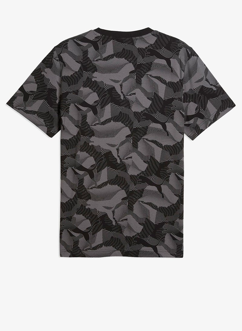 PUMA Ess Logo Lab Story 2 Aop T-Shirt - Image 5