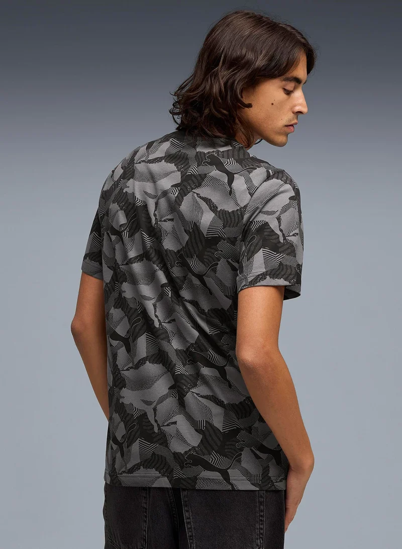 PUMA Ess Logo Lab Story 2 Aop T-Shirt