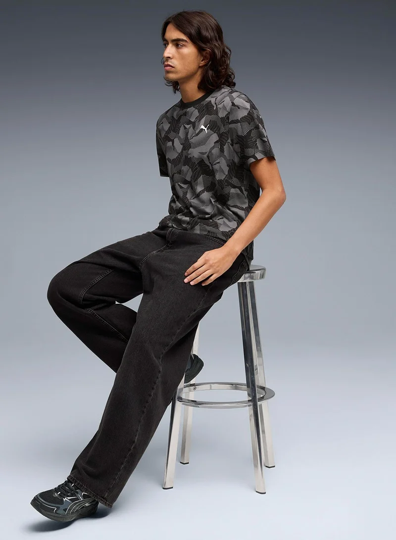 PUMA  Ess Logo Lab Story 2 Aop T-Shirt for Men | Best Price UAE