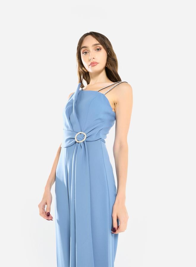 هاوس اوف مودا جمبسوت بكتف واحد وتصميم غير متماثل - Image 4
