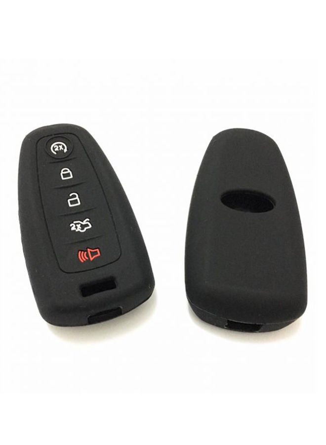 NIBEMINENT Ford 5 Button Car Key Remote Silicone Protection Cover