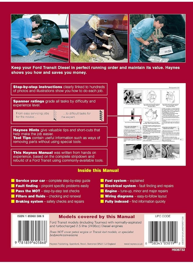 Ford Transit Diesel (86 - 99) C to T - Image 3