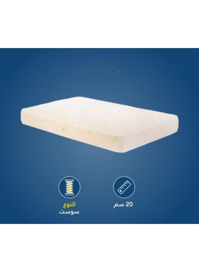 Comfort Mattress 120 × 195 × 20 cm – Everyday Sleeping Mattress with Balanced Support for Home and Bedroom Use - Image 2