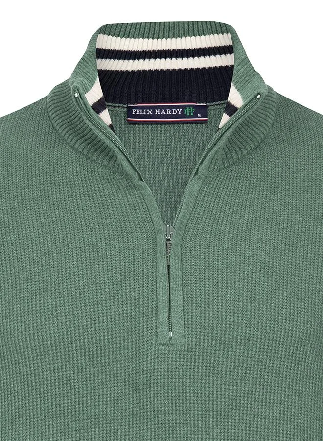 FELIX HARDY Half Zipper Pullover