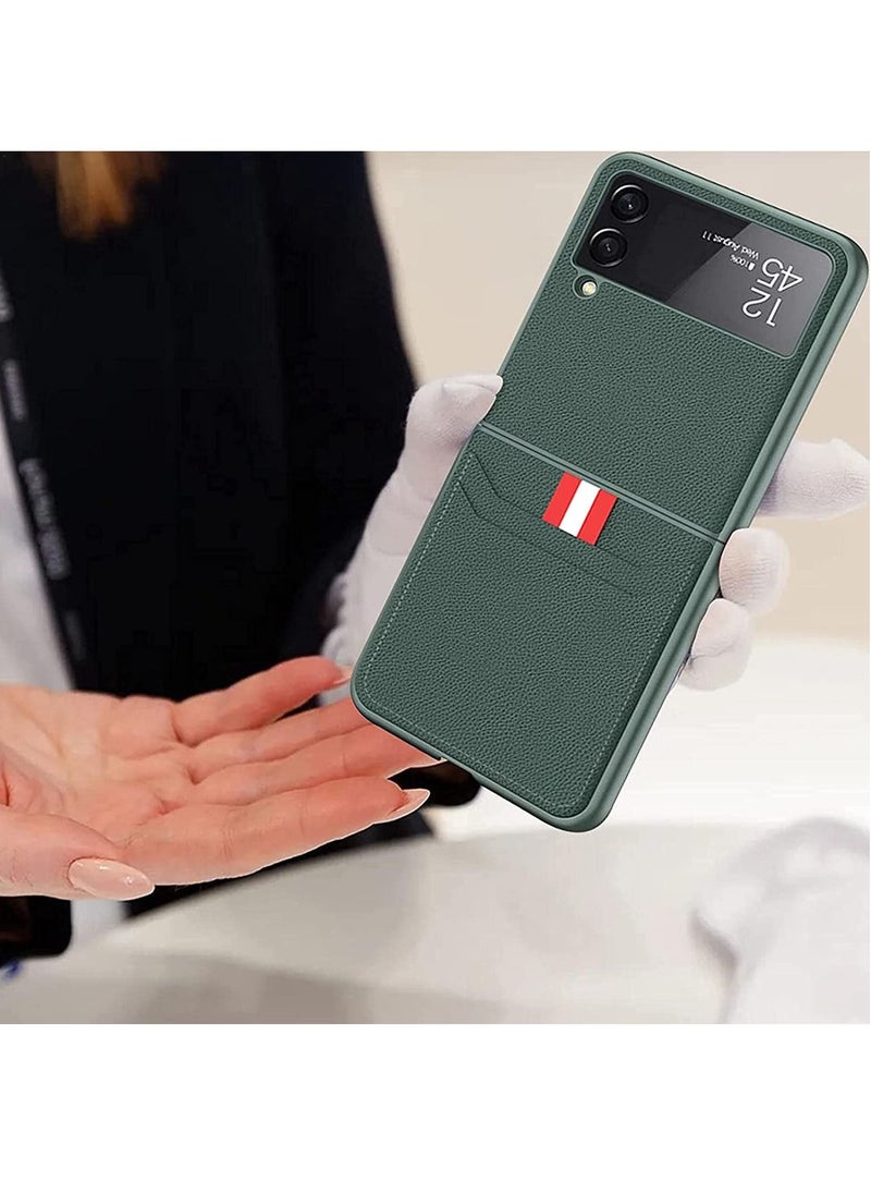 Y&D Phone Case For Samsung Galaxy Z Flip3 5G, Anti-Slip, Scratch Resistant, Ultra All-Inclusive Shockproof Leather Fold Cover for 5G 2021  - Image 3