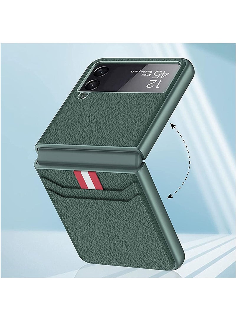 Y&D Phone Case For Samsung Galaxy Z Flip3 5G, Anti-Slip, Scratch Resistant, Ultra All-Inclusive Shockproof Leather Fold Cover for 5G 2021  - Image 4