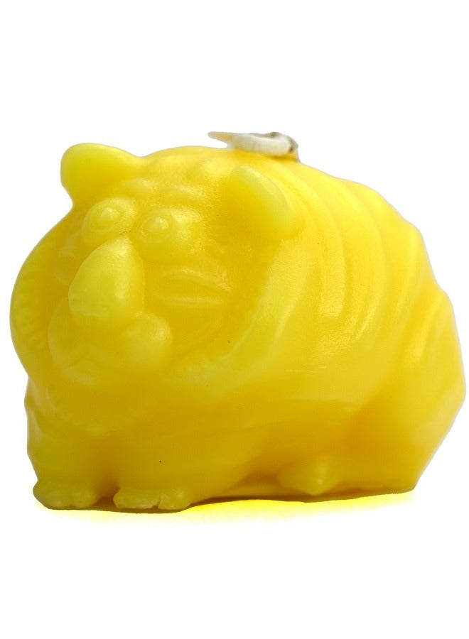 Lime Basil Scented Candles  Works, Scented Candle For Office, Tiger Shaped Scented Candles For Home, Refreshing Scented Candles - Image 1