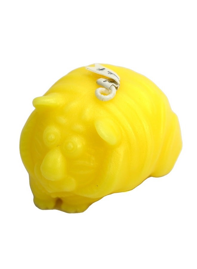 Lime Basil Scented Candles  Works, Scented Candle For Office, Tiger Shaped Scented Candles For Home, Refreshing Scented Candles - Image 2