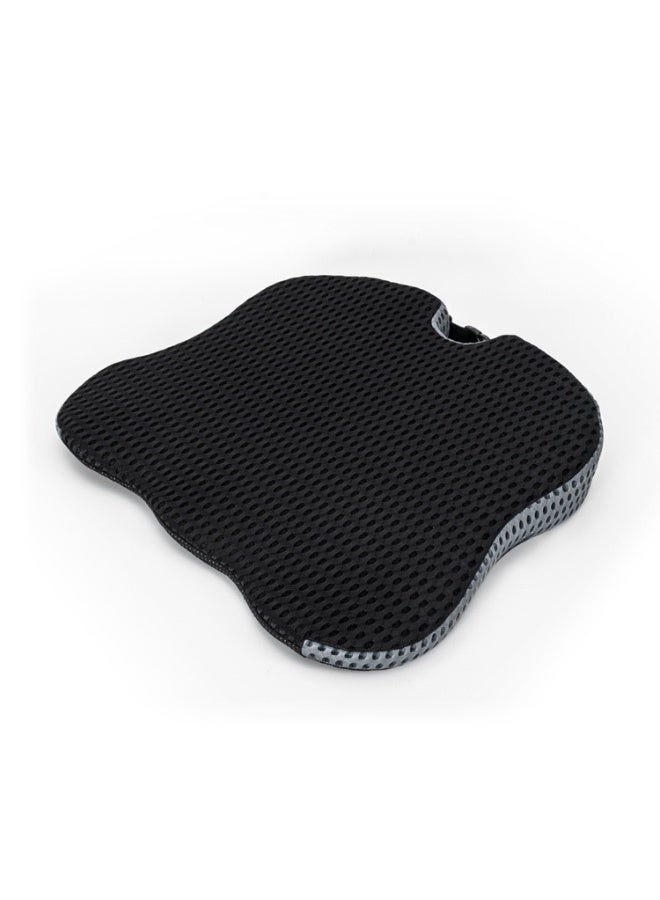 HALAMODO Soft Dense Memory Foam Car Seat Cushion for Driving - Seat Cushion for Car Seat Driver with Wedge Design & Raised Back to Broaden Vision, Provides Comfort for Lower Back - Image 5